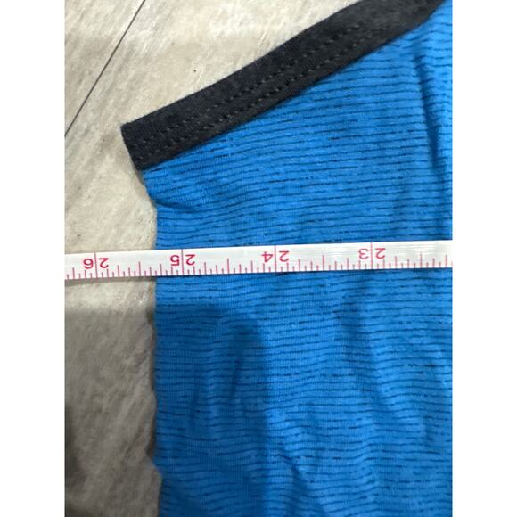 Fruit of The Loom 360 Breathe Men Tank Top - Color: Blue/Black - Size: 2XL - Picture 2 of 7